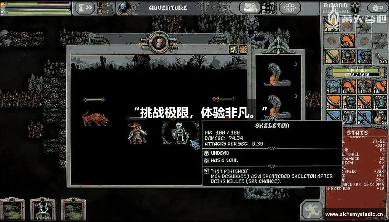“挑战极限，体验非凡。”